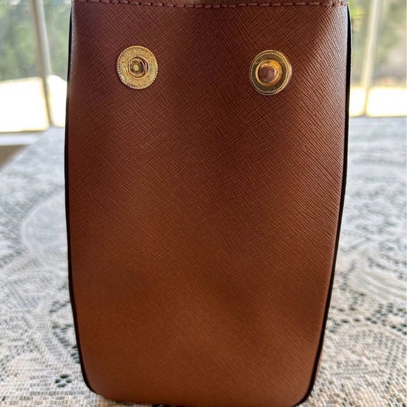 Michael Kors Tan Leather Satchel - Picture 4 of 8